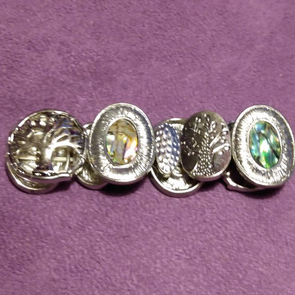 Silver tone & Albacore Bracelet - Picture 3 of 6